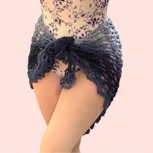 Crochet Ballet Warmup Wrap / Ballet Skirt